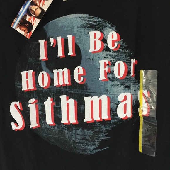 Star Wars I'll be home for sithmas t shirt men’s S - Picture 3 of 6